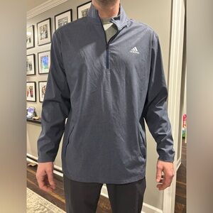 Adidas Navy Golf Pullover